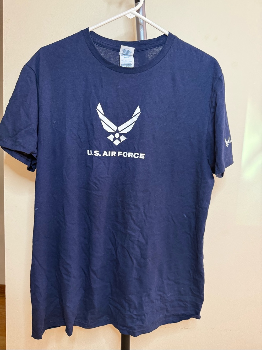 Men's Air Force Blue Logo T-Shirt